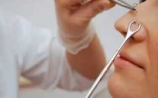 Как прокалывают нос в салоне