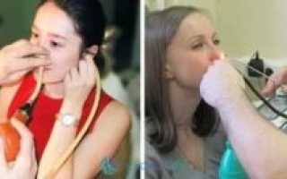 Как правильно продувать уши в домашних условиях