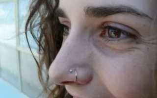 Пирсинг носа с какой стороны значение