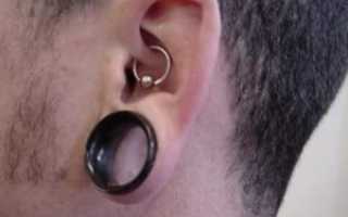 Кольца в ушах как называются