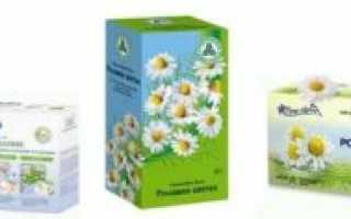 Ромашка для новорожденных при простуде