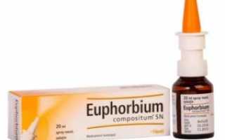 Капли в нос гомеопатия