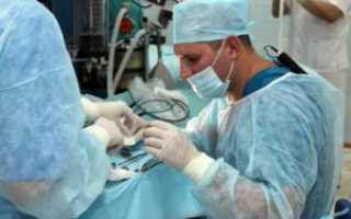 Операция на ухо тимпанопластика