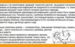 Понос и кашель у ребенка без температуры