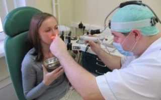 Лечение гайморита ультразвуком