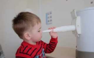 Физиотерапия при насморке у детей