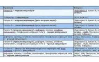 Акдс прививка когда делают детям