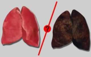 Жжение в легких после курения