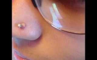 За сколько зарастает пирсинг в носу