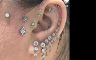 Виды проколов уха