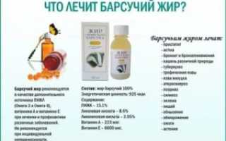 Лечение барсучьим жиром доктор комаровский