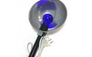 Синяя лампа при насморке у ребенка