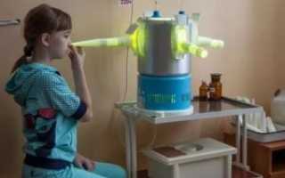 Аппарат для прогревания носа и горла