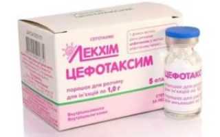 Цефотаксим в нос детям капать